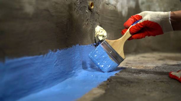 Commercial Crawl Space Encapsulation project at a Farwell, MI business property by SJ Waterproofing Pros